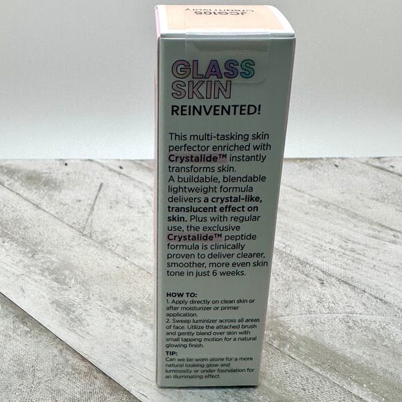 Joah Crystal Glow Tinted Luminizer Stick Cream Ivory JCG105 0.4 OZ/11.5 G NIB - Picture 5 of 7